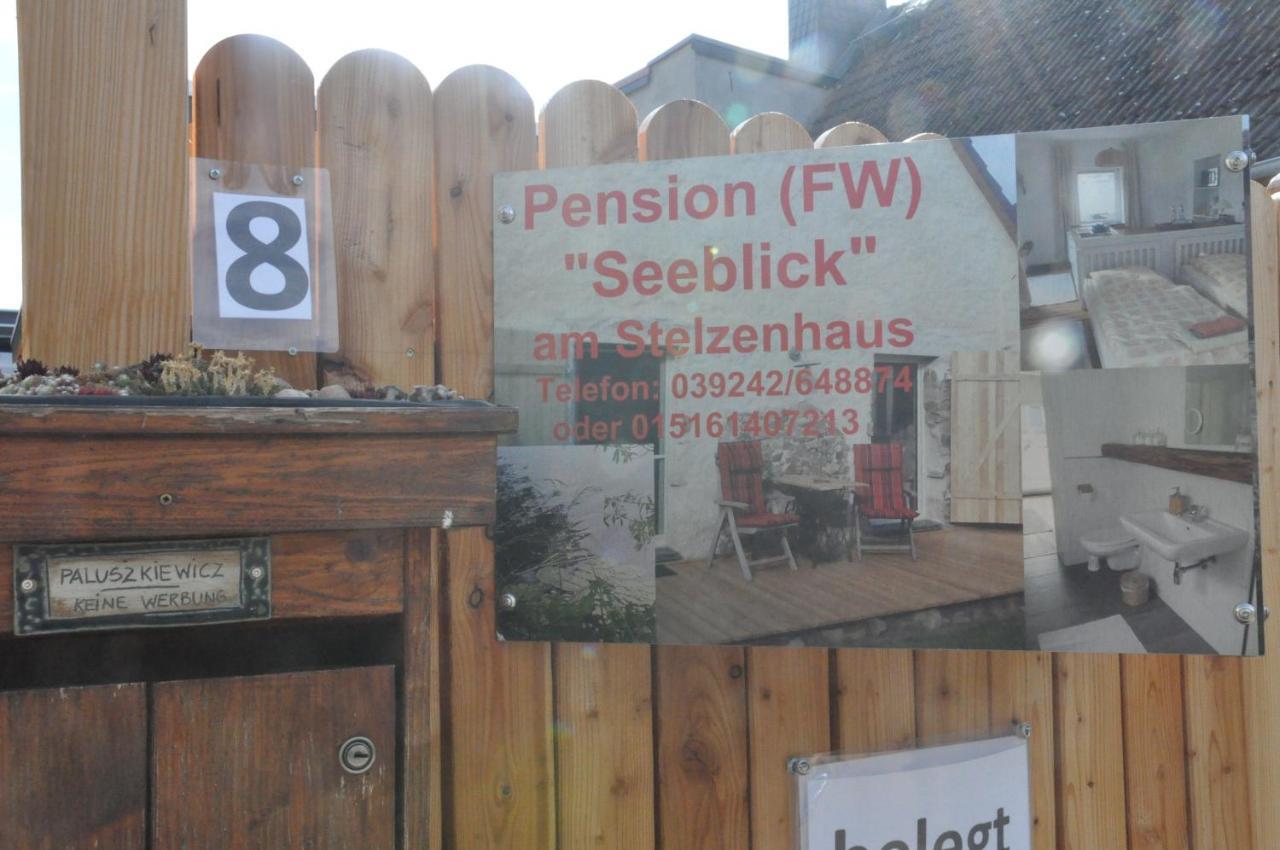 Pension "Seeblick" Am Stelzenhaus Dornburg  Kültér fotó